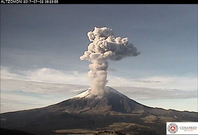 Popocatépetl 2017