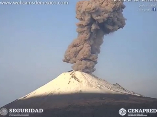 Popocatépetl 2019