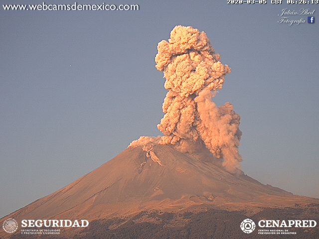 Popocatépetl 2020