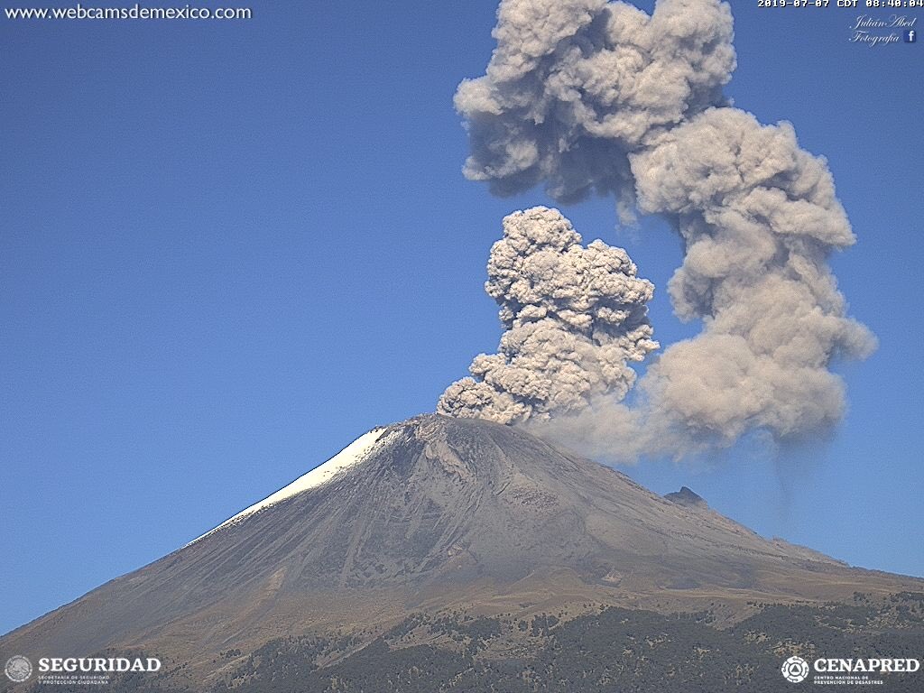 Popocatépetl 2019
