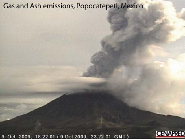 Popocatépetl 2009