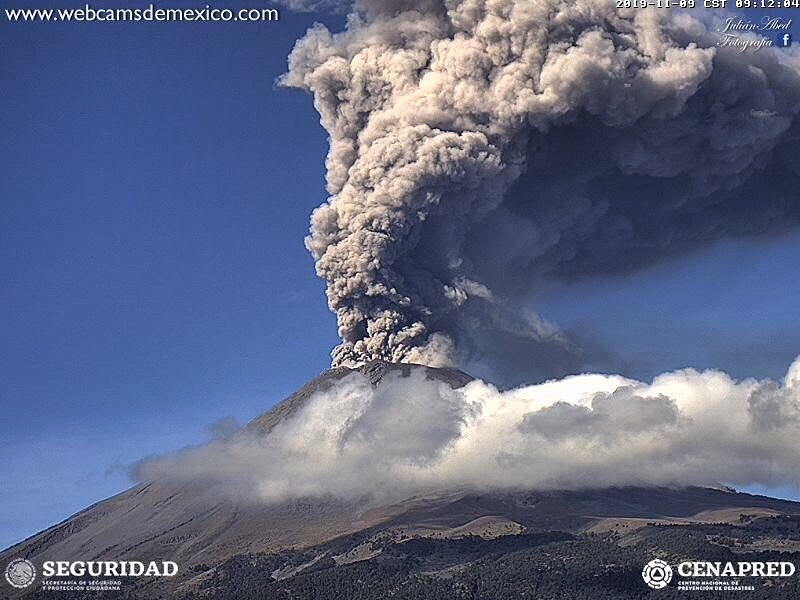 Popocatépetl 2019