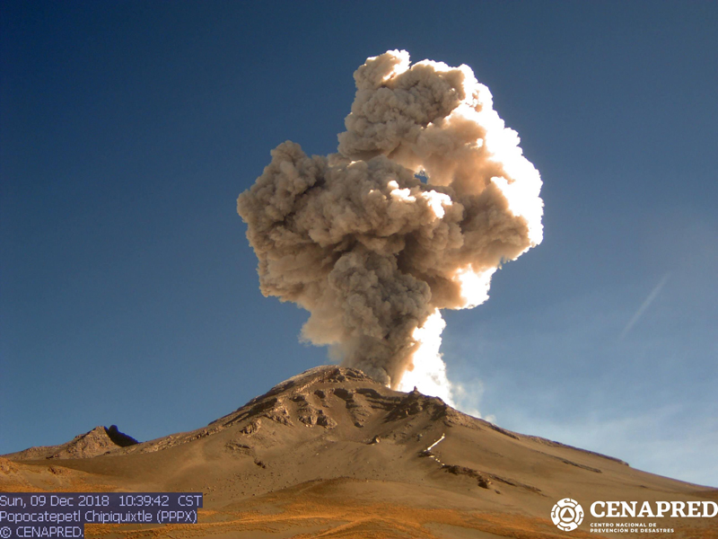 Popocatépetl 2018