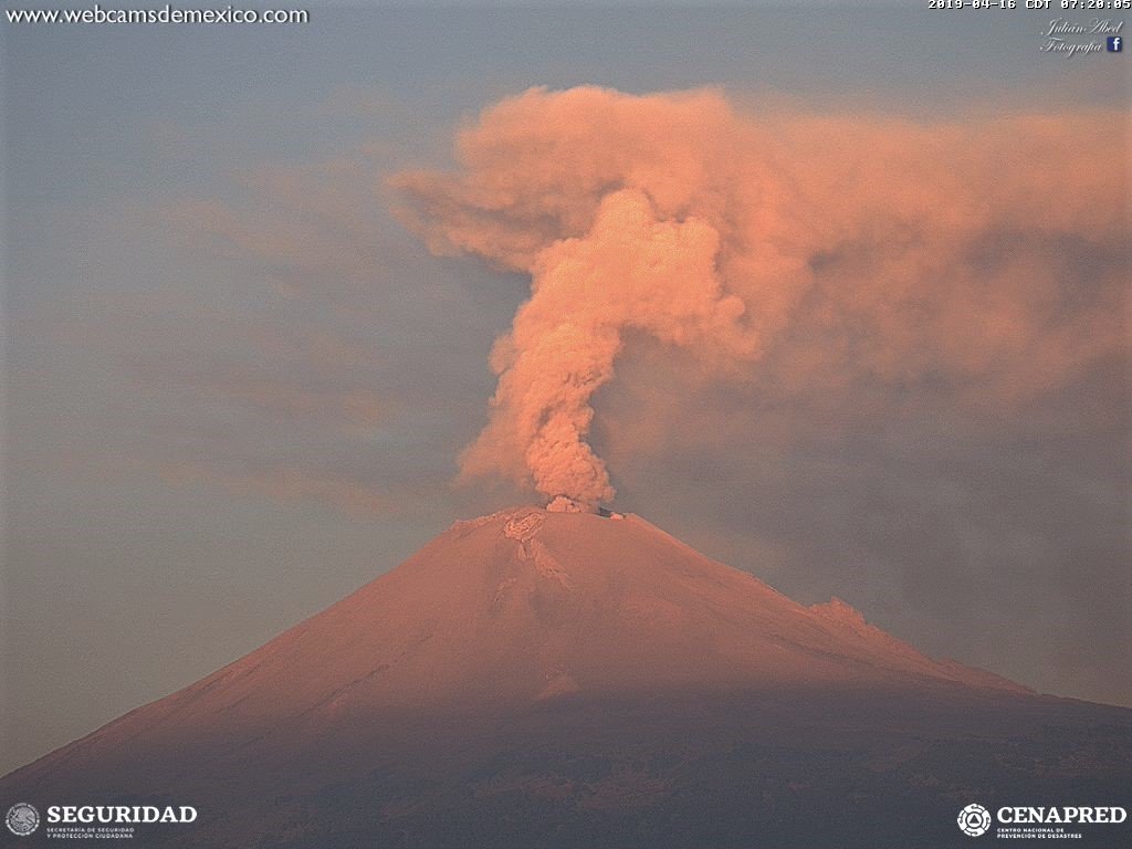 Popocatépetl 2019