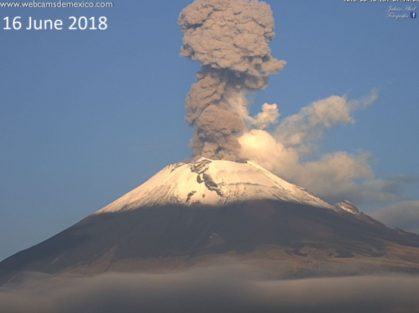Popocatépetl 2018
