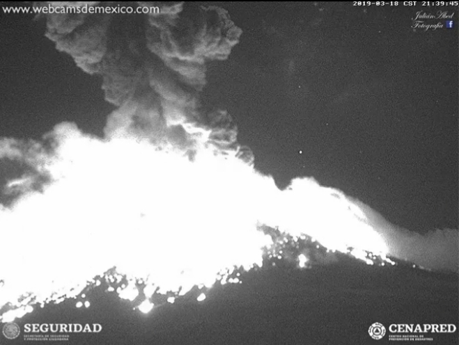 Popocatépetl 2019