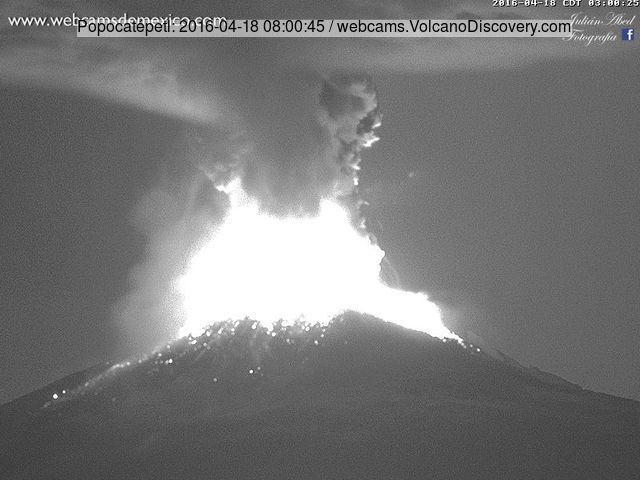 Popocatépetl 2016