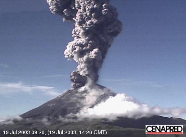 Popocatépetl 2003