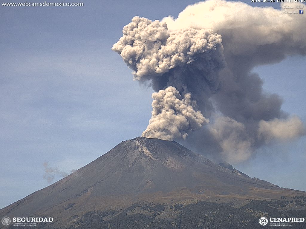 Popocatépetl 2019