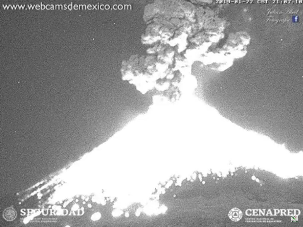 Popocatépetl 2019