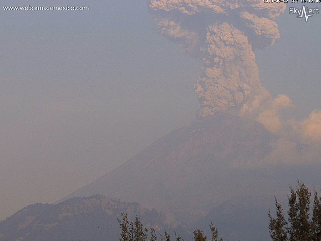 Popocatépetl 2019