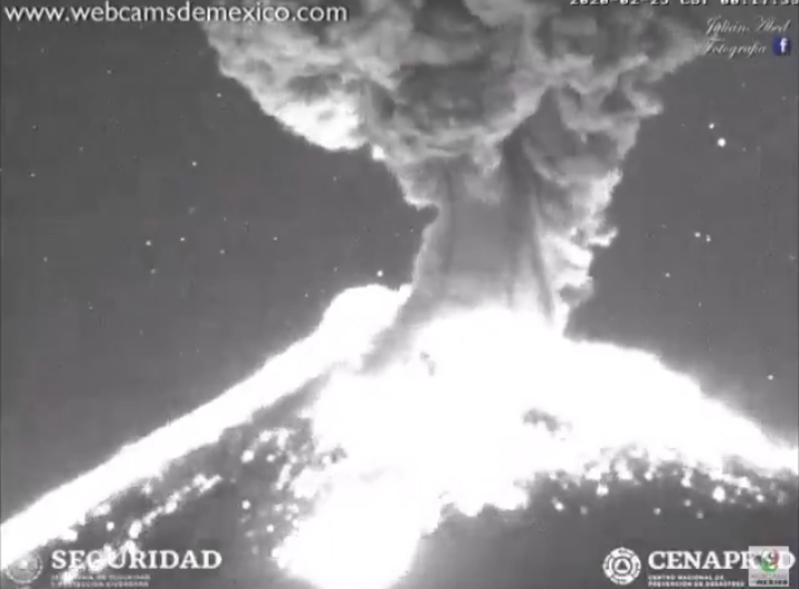 Popocatépetl 2020