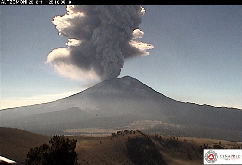 Popocatépetl 2016