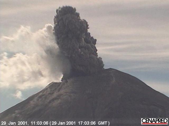 Popocatépetl 2001