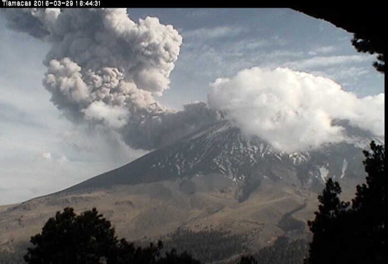 Popocatépetl 2016