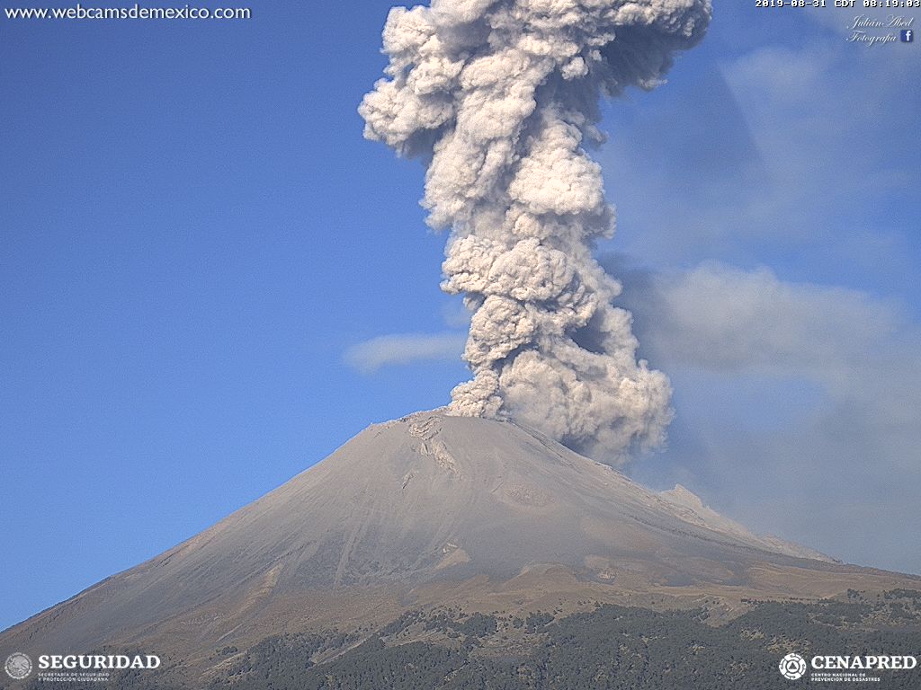 Popocatépetl 2019