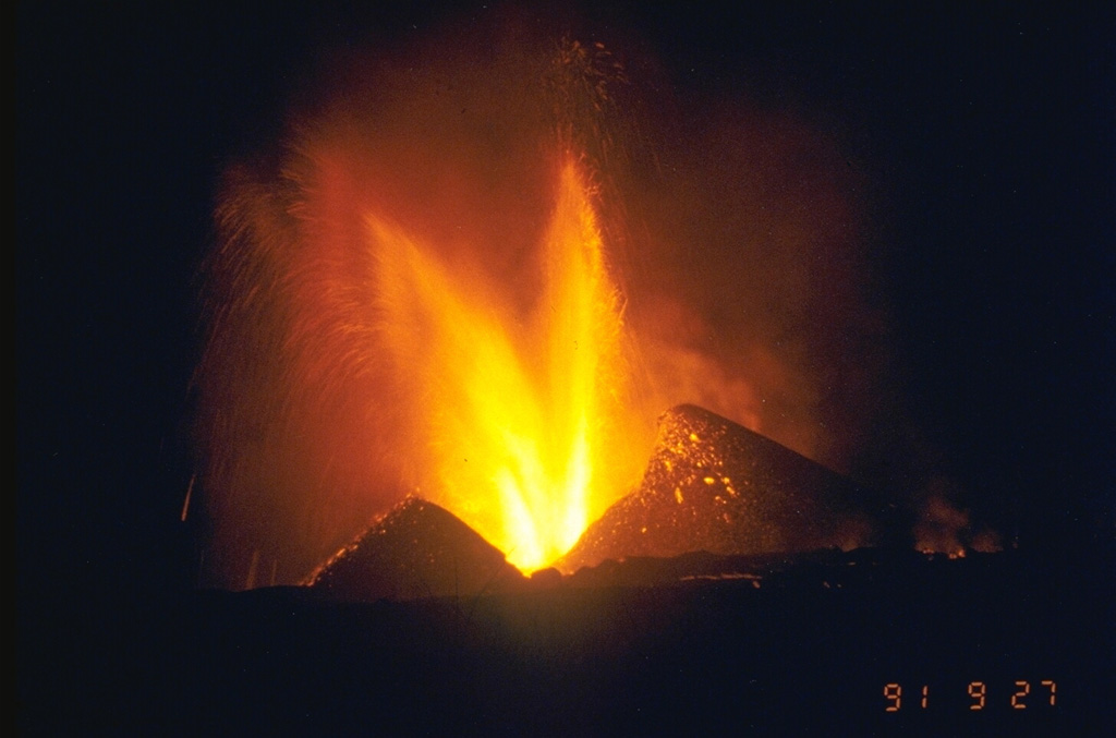 Nyamuragira 1991