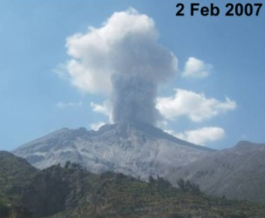 Ubinas 2007