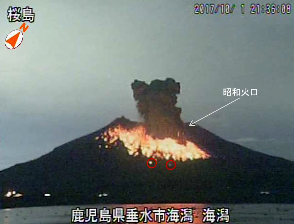 Sakurajima 2017
