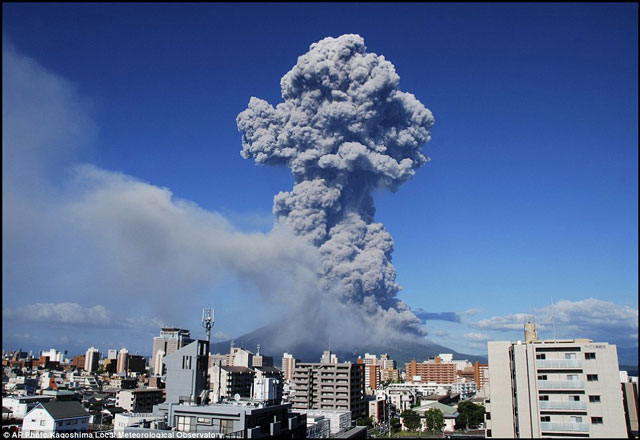 Sakurajima 2013