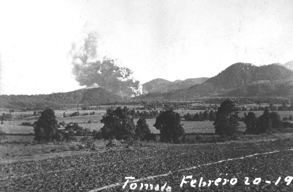 Parícutin 1943
