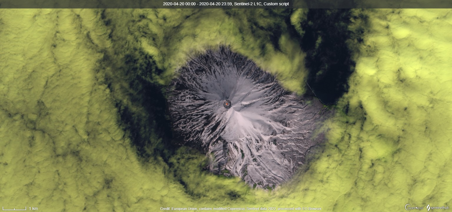 Sarychev Peak 2020