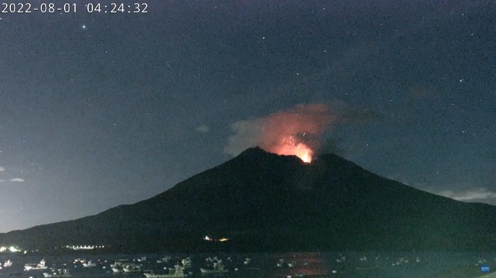 Sakurajima 2022