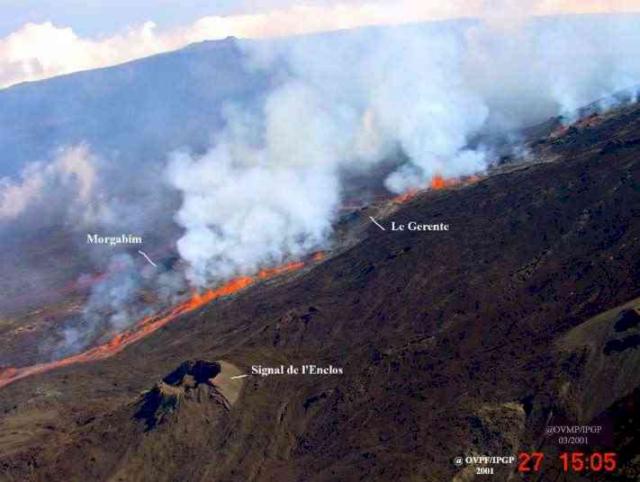 Piton de la Fournaise 2001