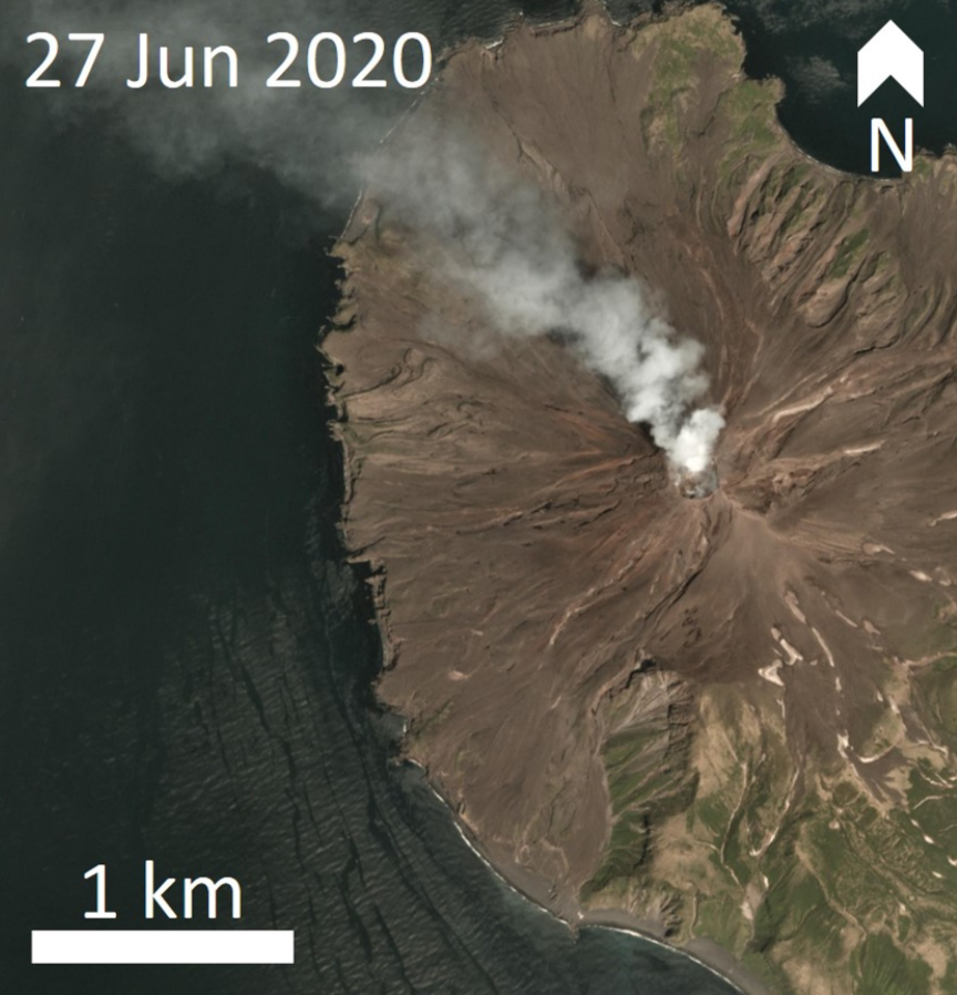 Sarychev Peak 2020